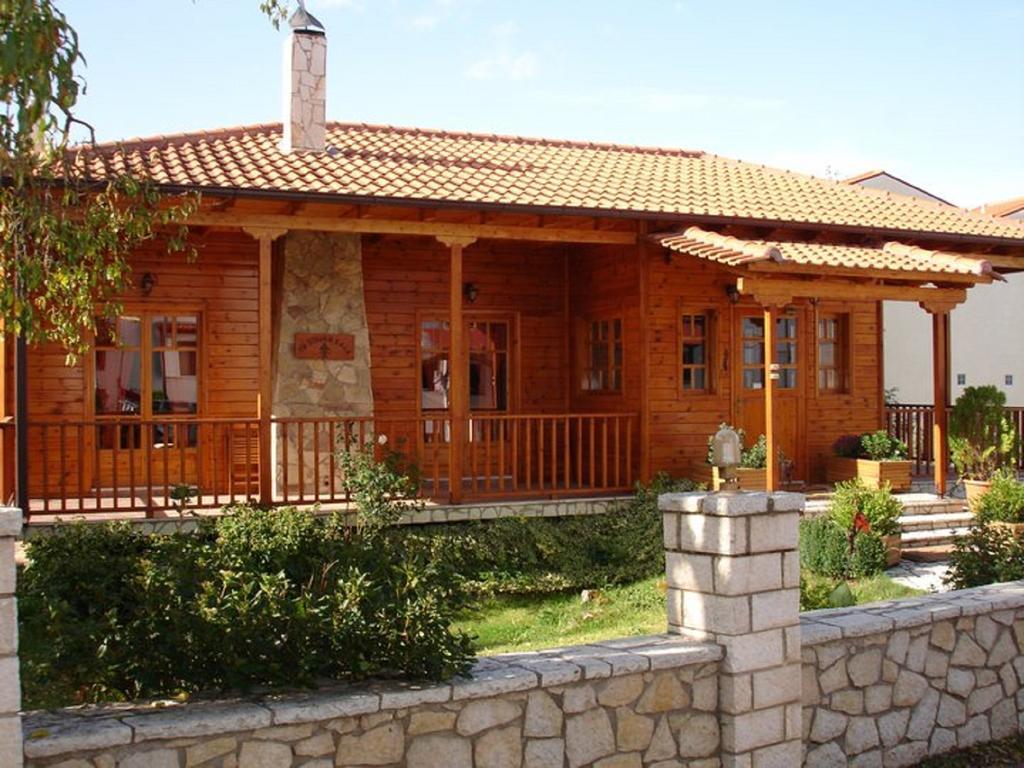 Apartmán Xylino Chalet Kalavryta Exteriér fotografie