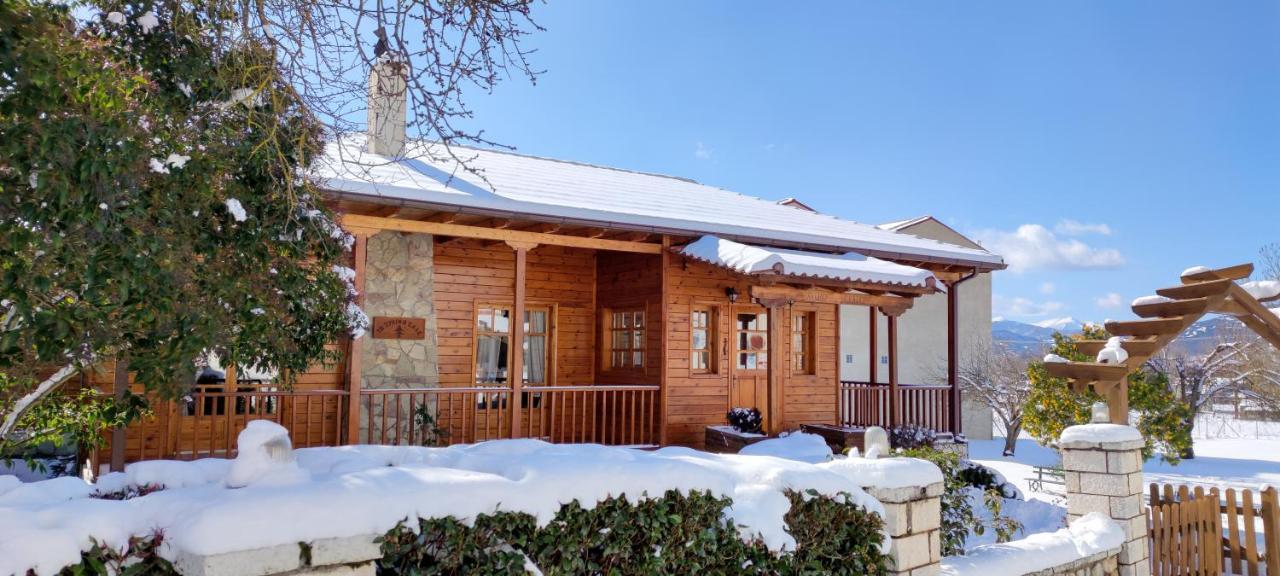 Apartmán Xylino Chalet Kalavryta Exteriér fotografie