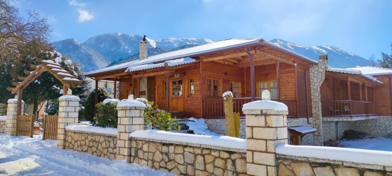 Apartmán Xylino Chalet Kalavryta Exteriér fotografie